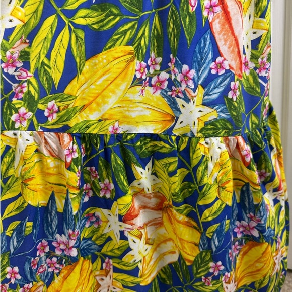 RACHEL Roy Starfruit Floral Print Tiered Maxi Skirt with Rope Belt small #144 - Picture 7 of 13
